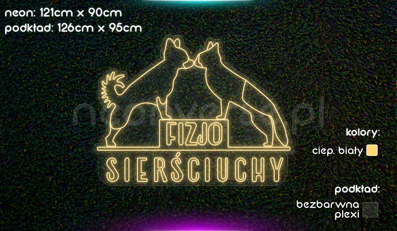 Fizjo Sierściuchy 121x90cm