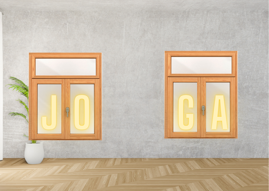 JO GA LEDon (pełne fronty jak napis IT Squad)