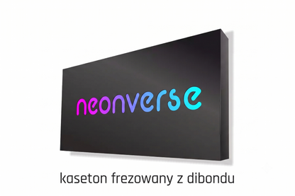 Kaseton reklamowy z dibondu 320 x 90cm