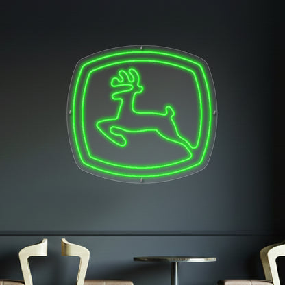 John Deere- neon LED