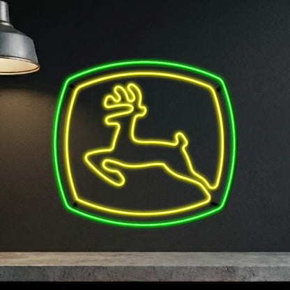 John Deere- neon LED
