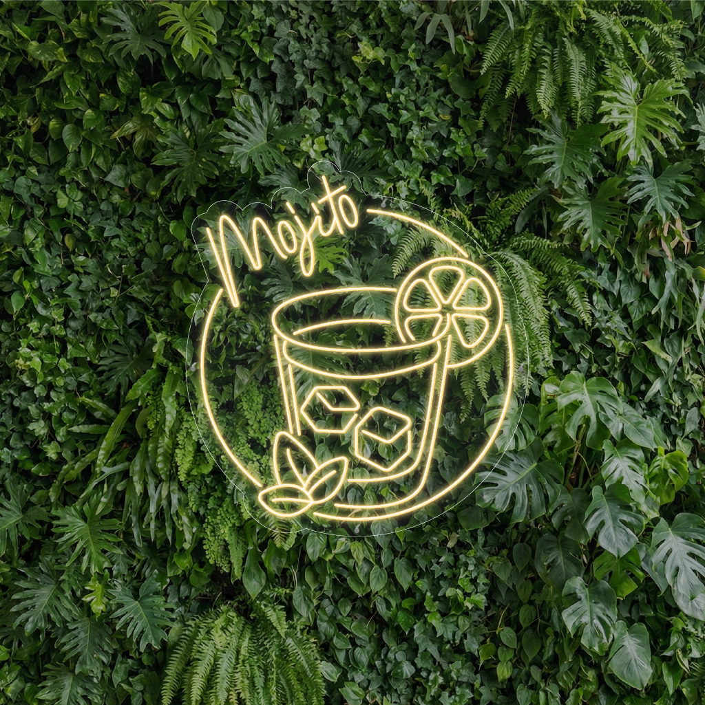 Drink Mojito - neon LED