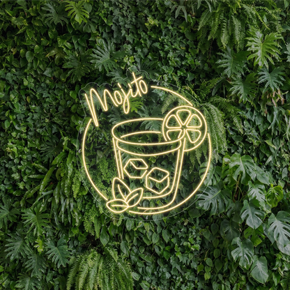 Drink Mojito - neon LED