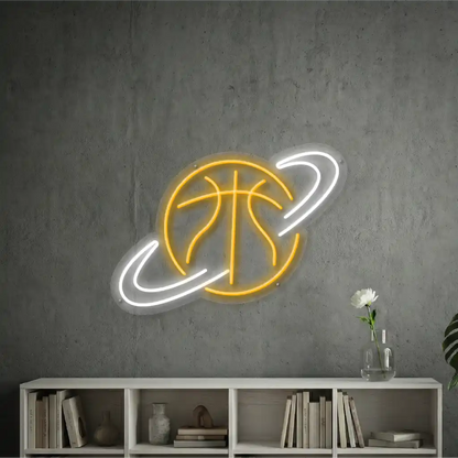 Piłka do kosza - neon LED