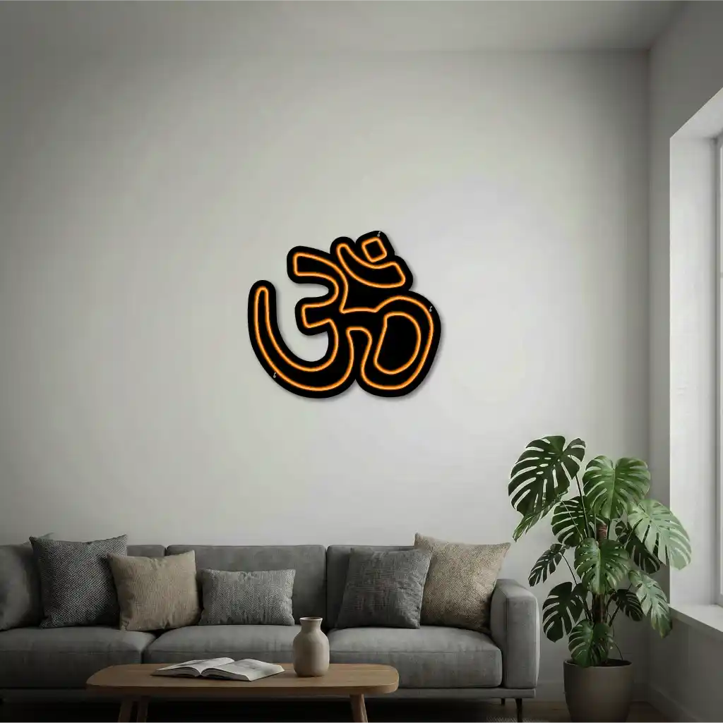 Symbol OM Hindu - neon LED