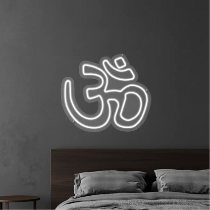 Symbol OM Hindu - neon LED