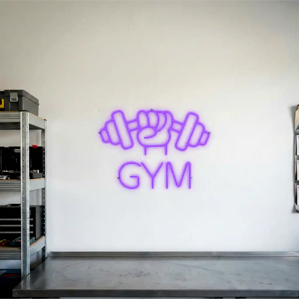 Gym - neon LED