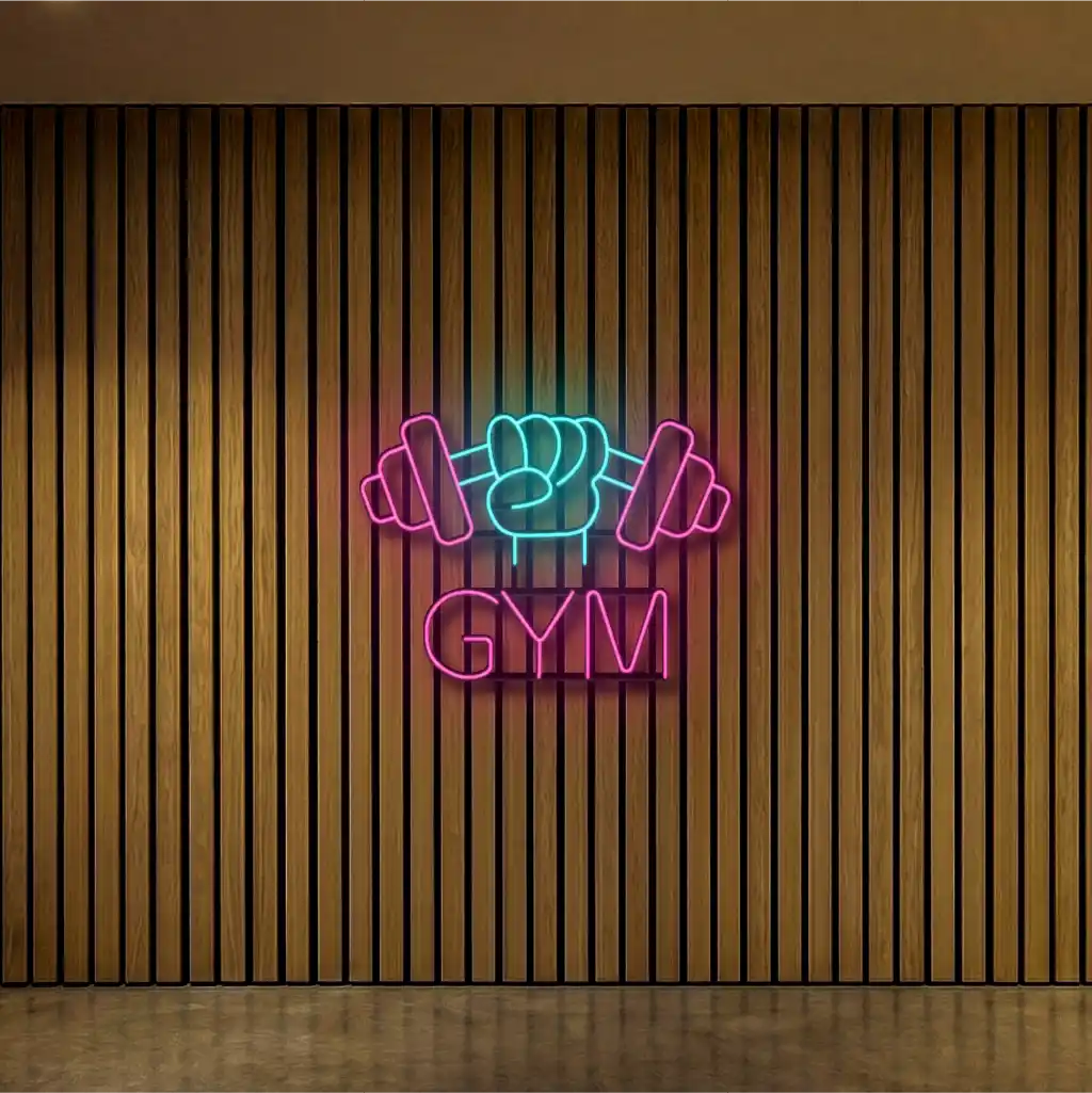Gym - neon LED