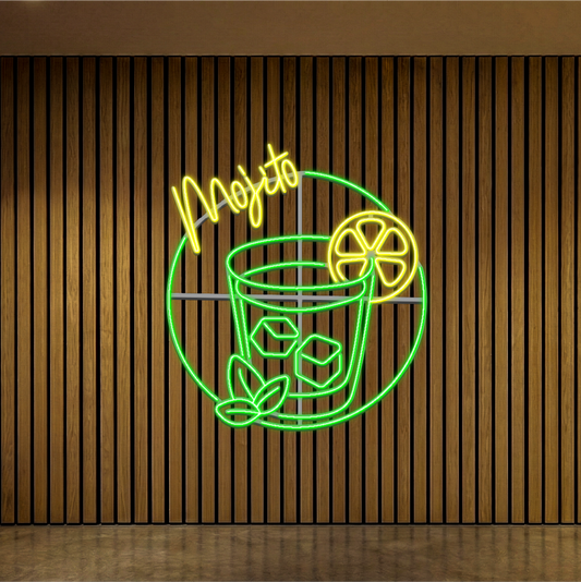 Drink Mojito - neon LED