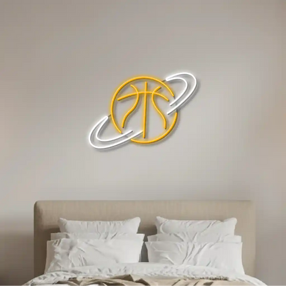 Piłka do kosza - neon LED