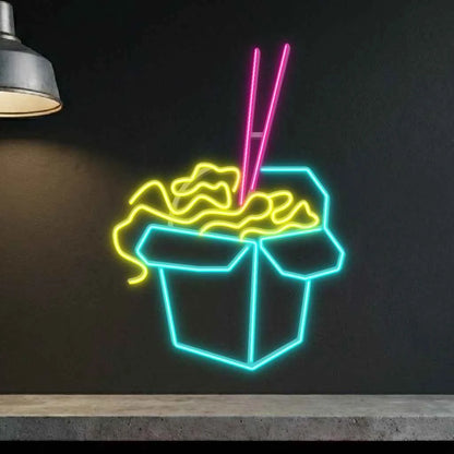 Noodle Box - Neon Led