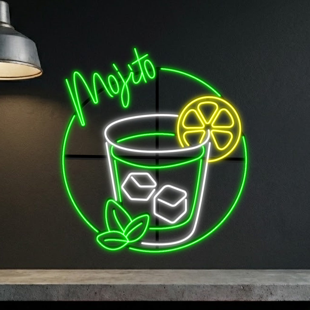 Drink Mojito - neon LED