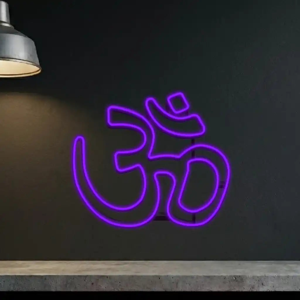 Symbol OM Hindu - neon LED