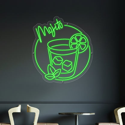 Drink Mojito - neon LED