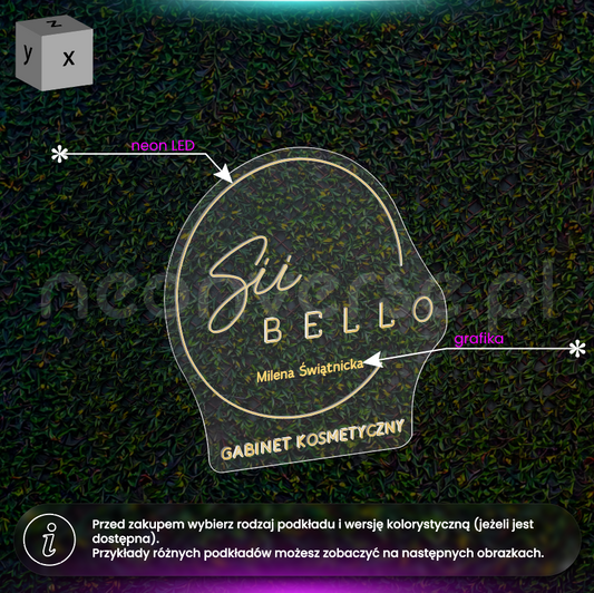 Sii Bello neon LED