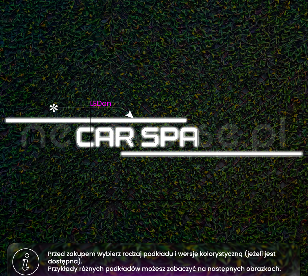 Car Spa z przygotowaniem do używania na zewnątrz