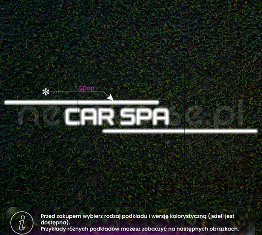 Car Spa z przygotowaniem do używania na zewnątrz