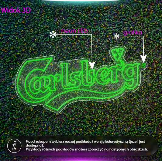Carlsberg - neon LED