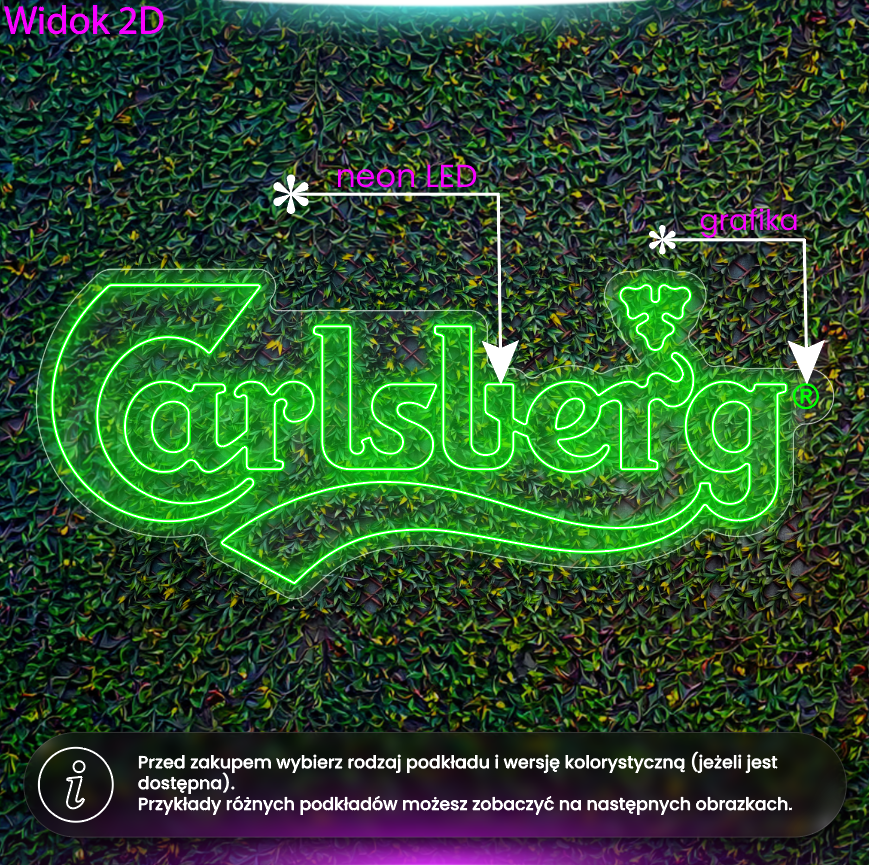Carlsberg - neon LED