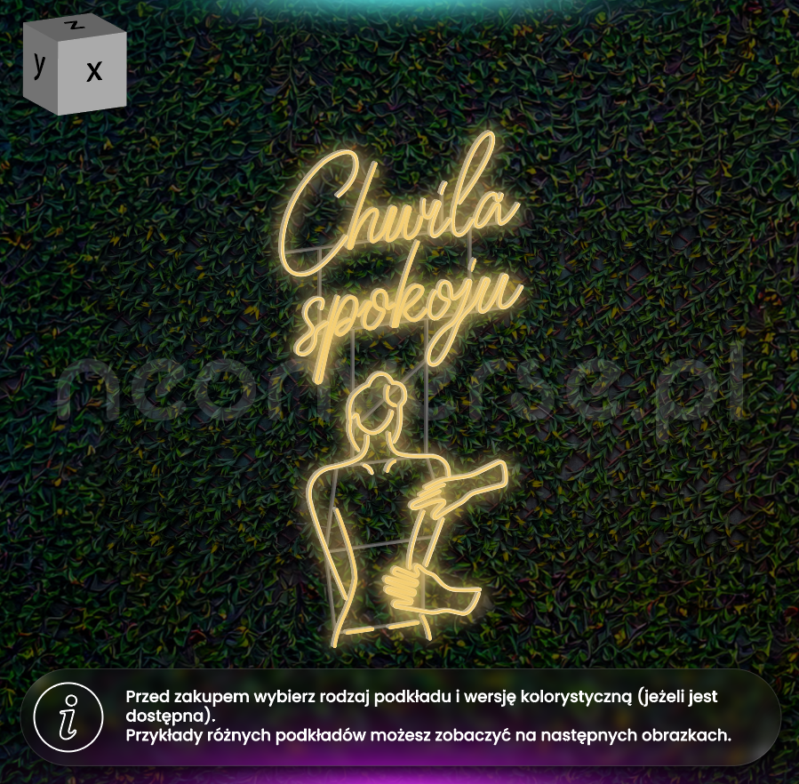 Chwila Spokoju - neon LED