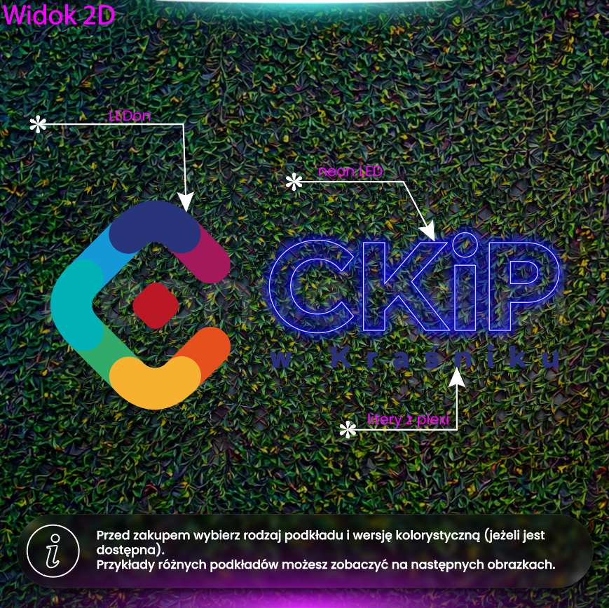 CKiP - neon LED