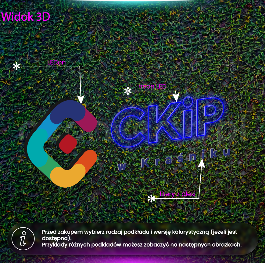 CKiP - neon LED