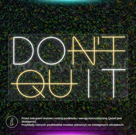 Don't Quit