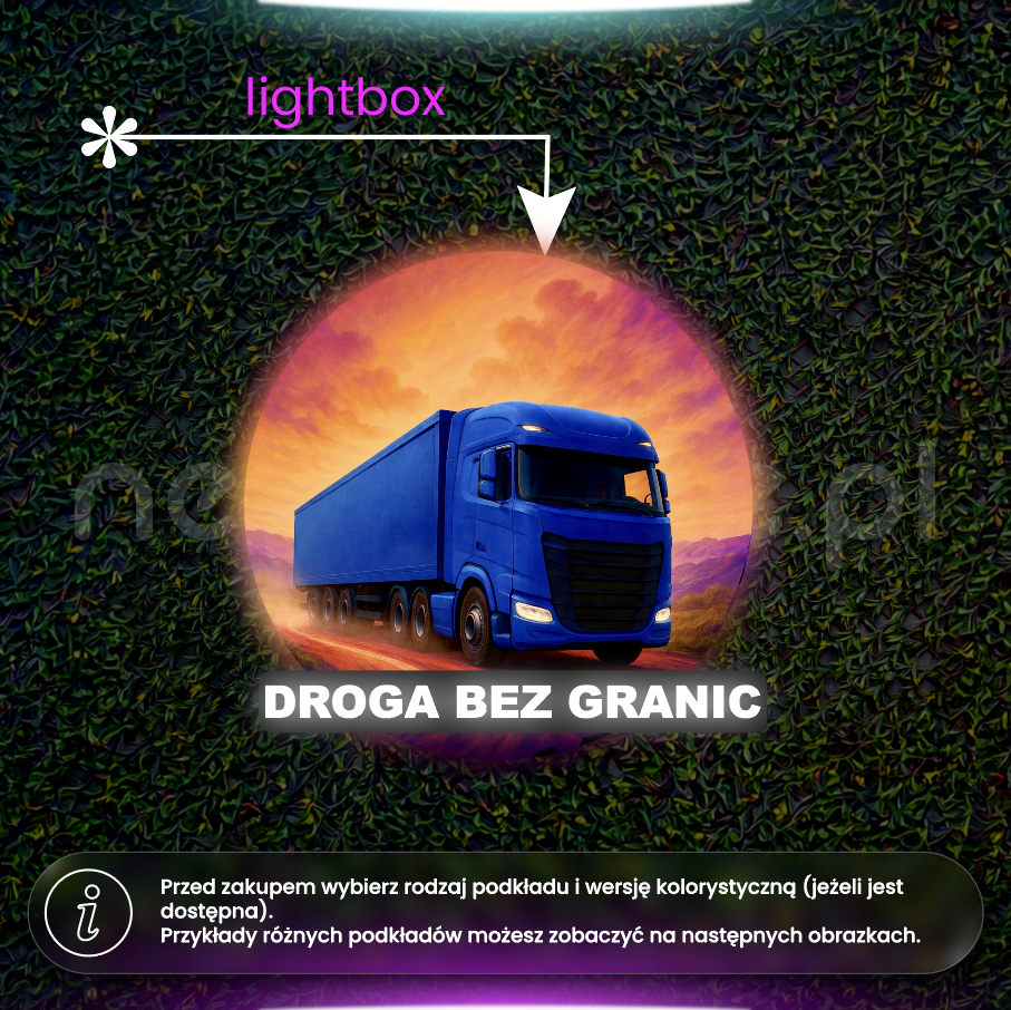 Droga bez granic - lightbox
