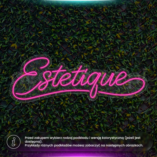 Neony LED Estetique + gratis