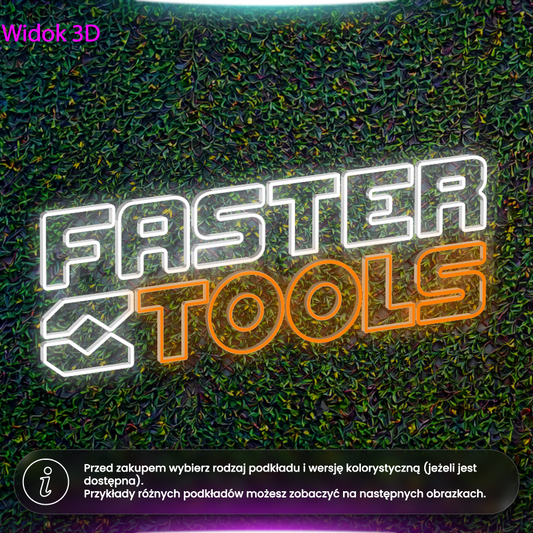 Faster Tools - neon LED