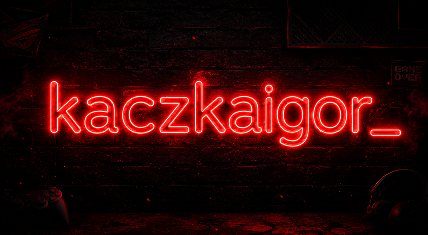 kaczkaigor - neon LED