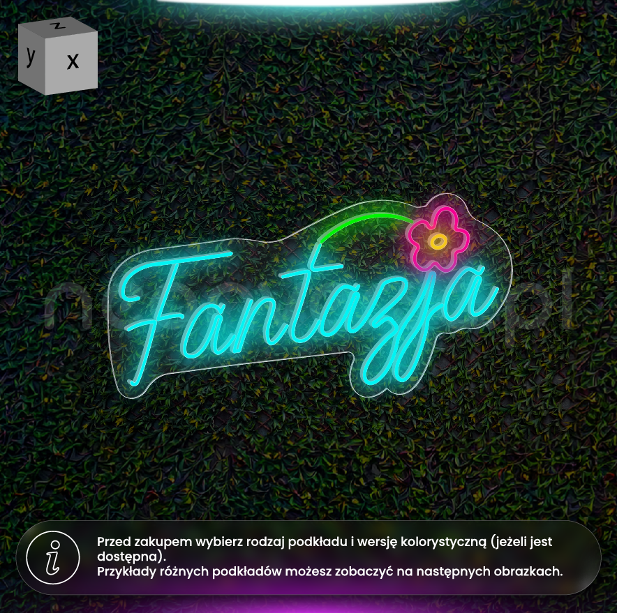 Fantazja - neon LED