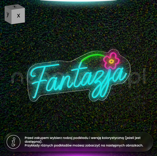 Fantazja - neon LED