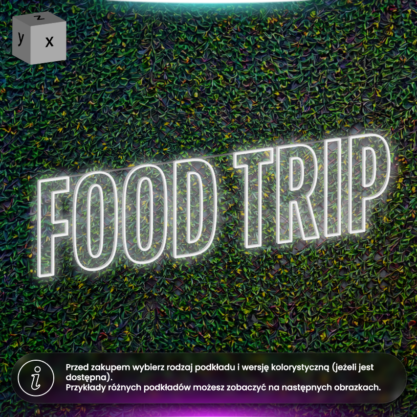 Food Trip - neon LED