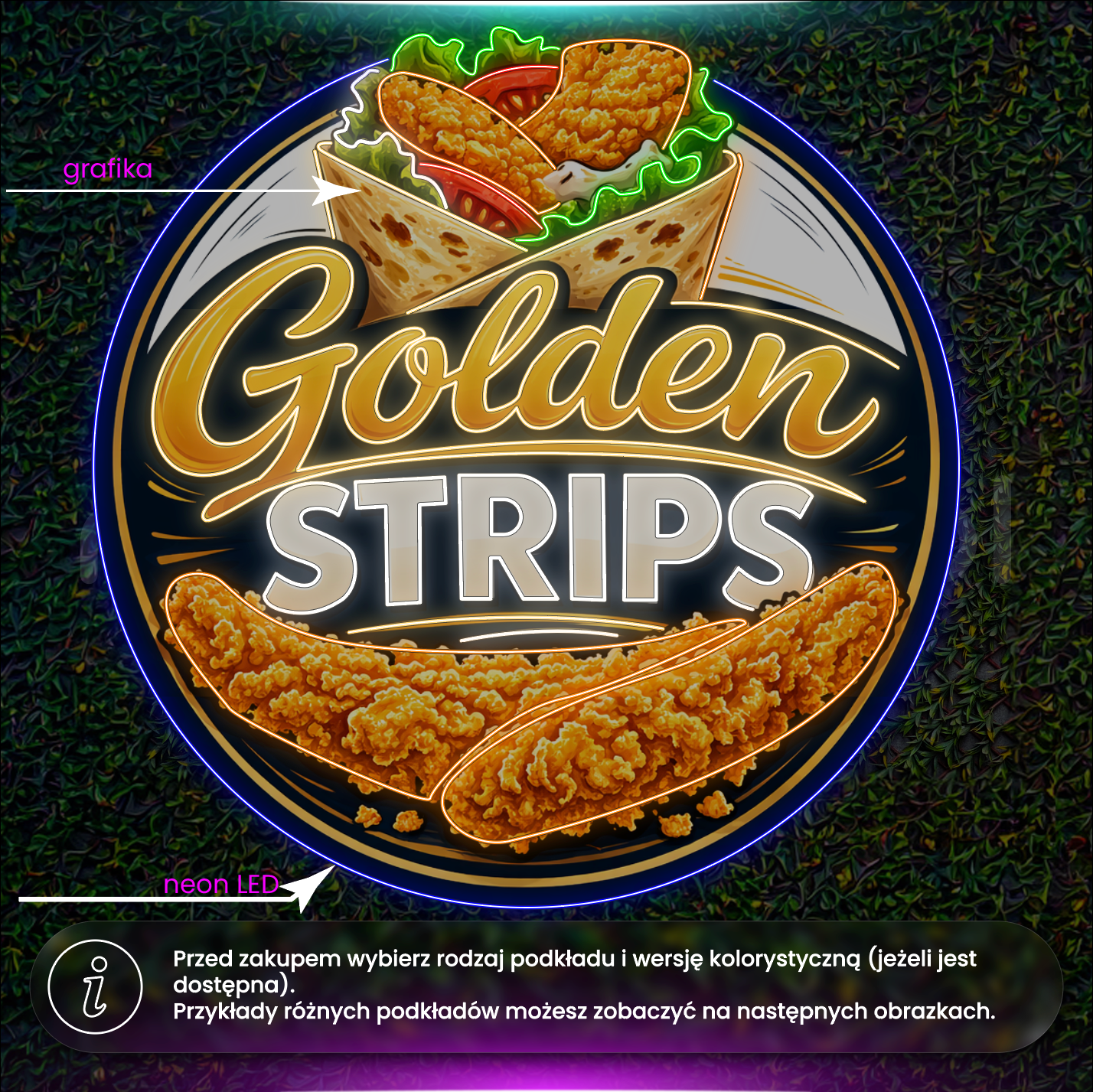 Golden Strips sygnet