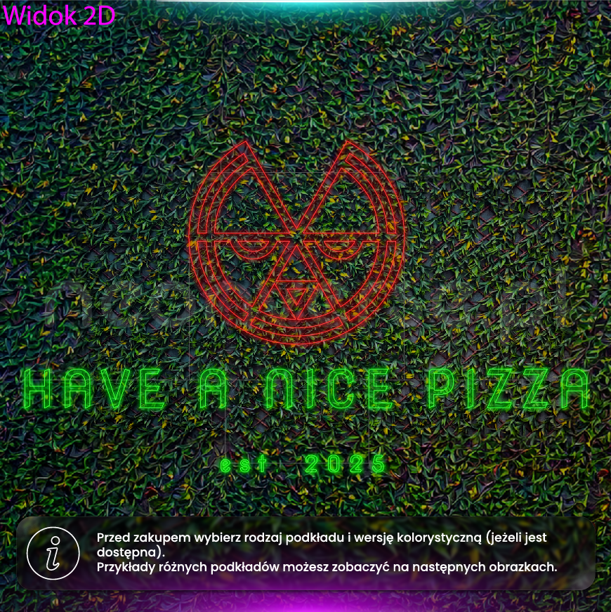 Have a nice pizza - neon LED