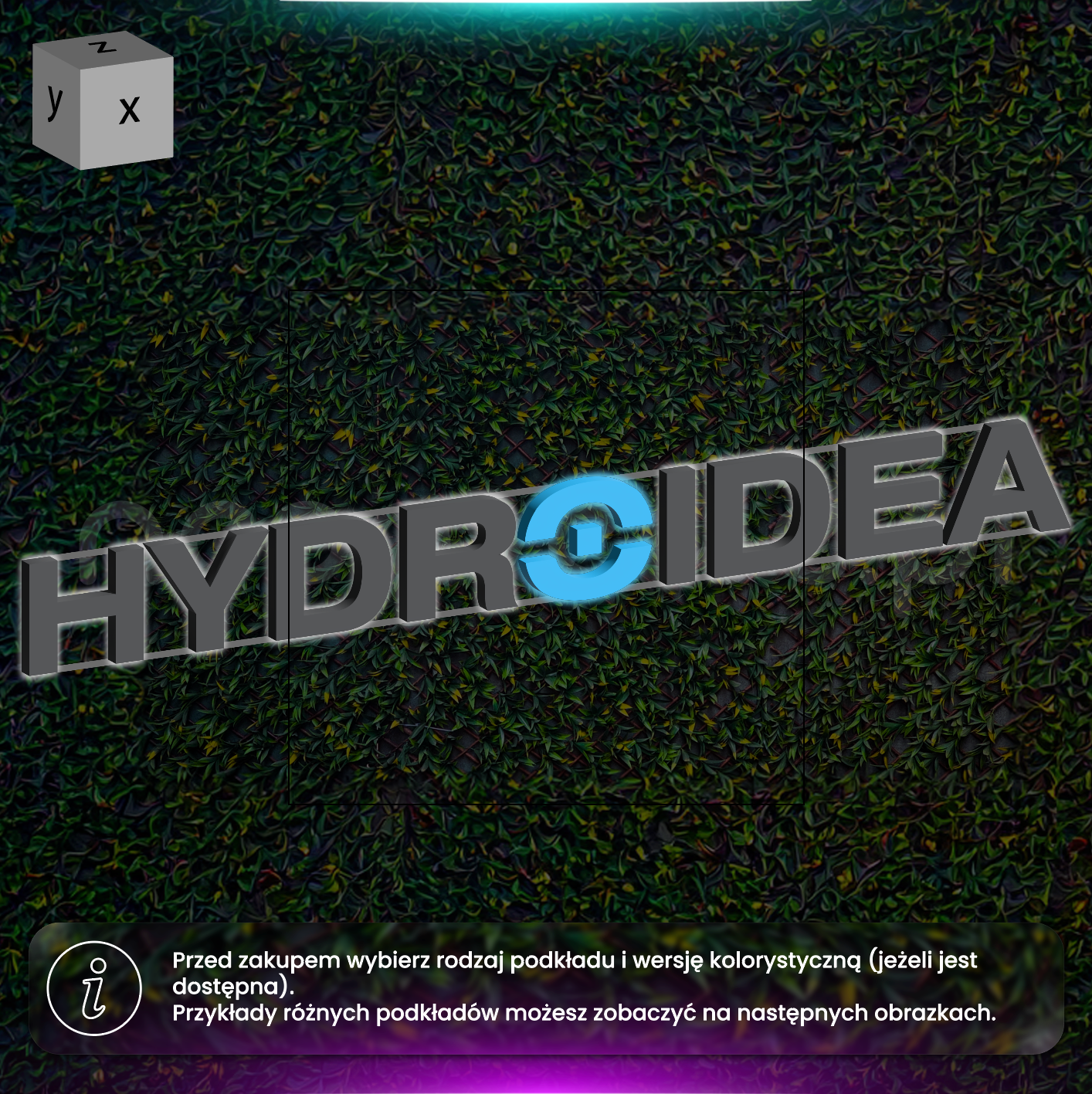 Hydroidea - litery HALO