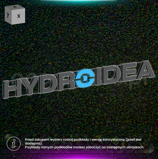 Hydroidea - litery HALO