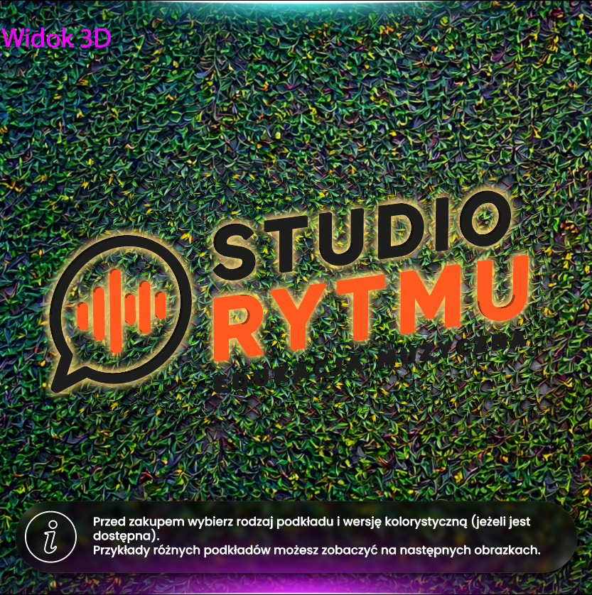 Studio Rytmu - litery halo