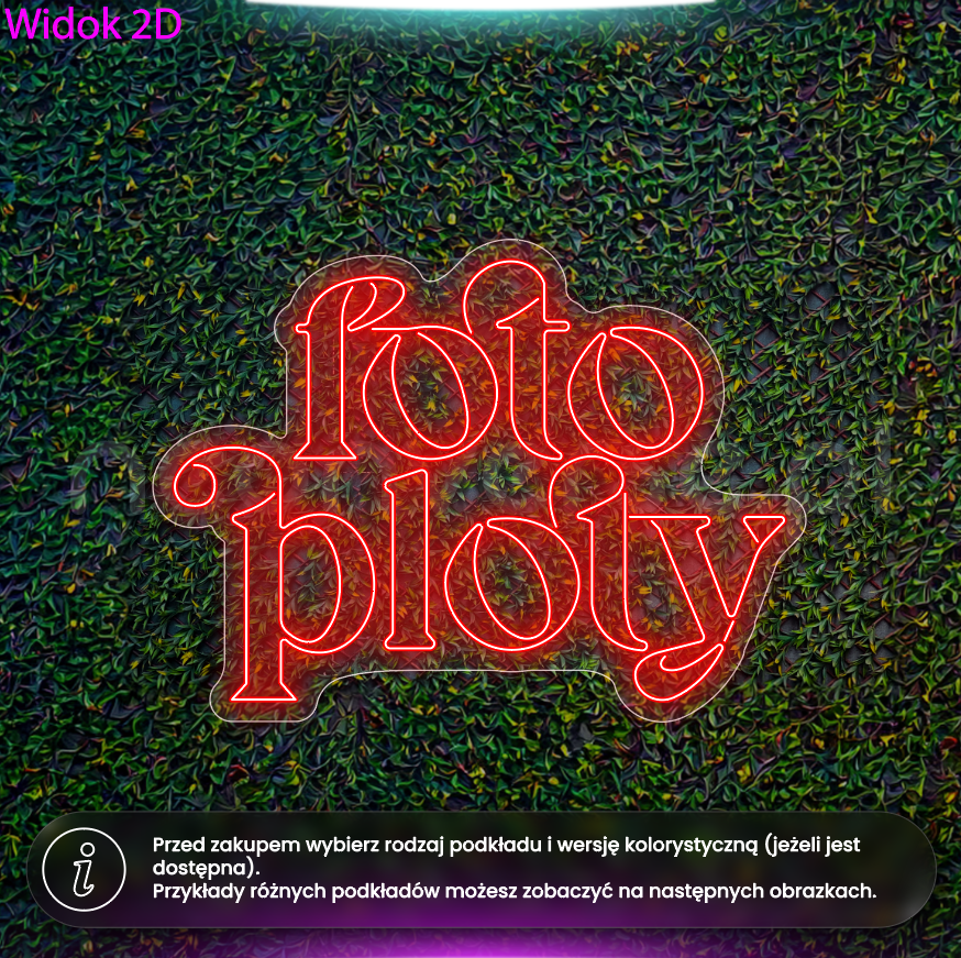 Foto Ploty - neon LED