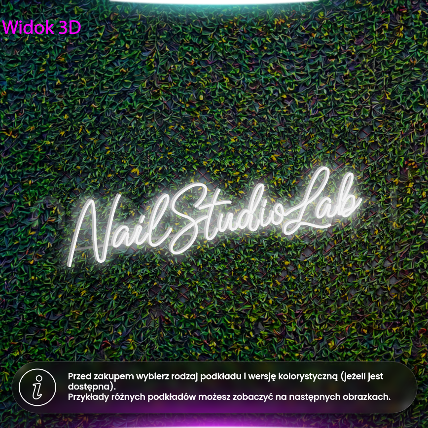 NailStudioLab - neon LED