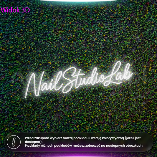 NailStudioLab - neon LED