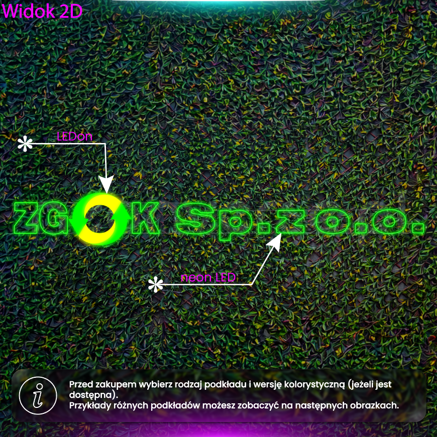 Zgok Sp. z o. o. - neon LED z LEDonem