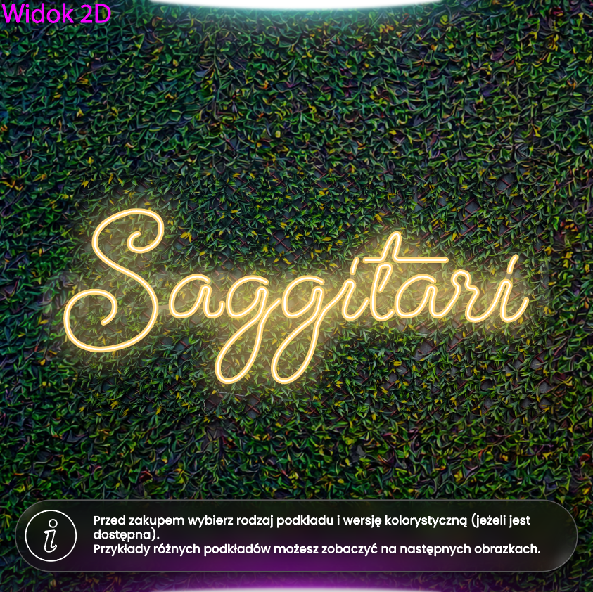 Saggitari - neon LED