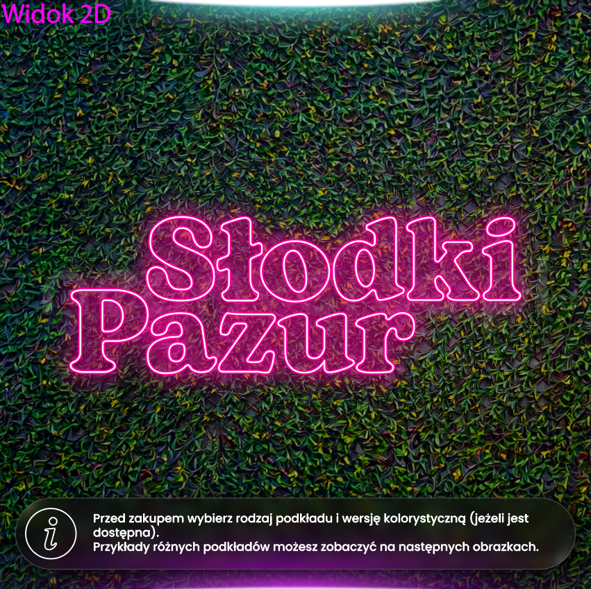 Słodki Pazur - neon LED