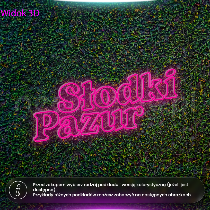 Słodki Pazur - neon LED
