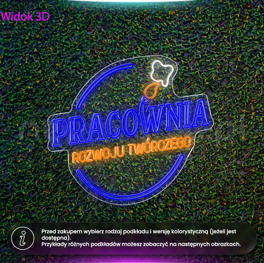 Pracownia rozwoju technicznego - neon LED