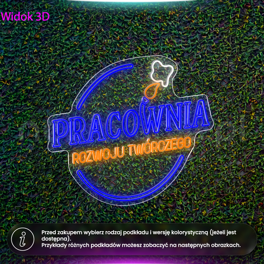 Pracownia rozwoju technicznego - neon LED