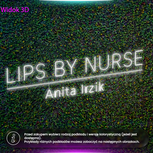 Lips by Nurse - neon LED