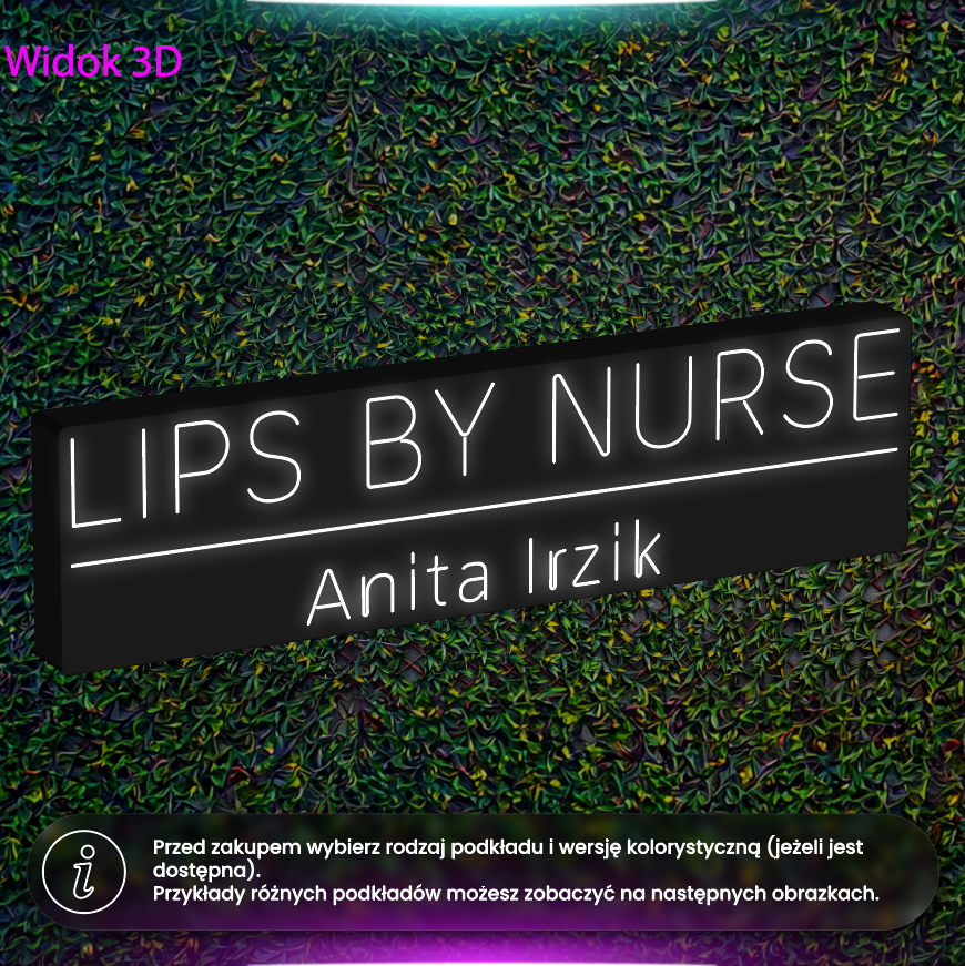 Lips by nurse - kaseton LED